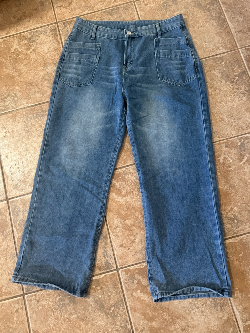 Women’s Blue Washed Jeans